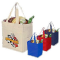 Grocery Tote With Side Pockets